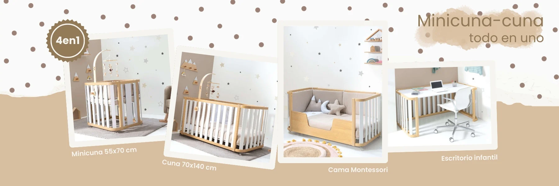 Muebles que crecen con tu bebé